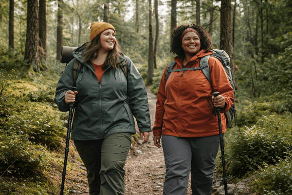 Naisten Plus Size -retkeilyvaatteet