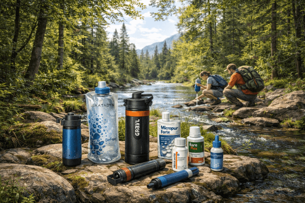 Paras luonnonveden puhdistin retkeilyyn 2026  – Vertailu ja suositukset